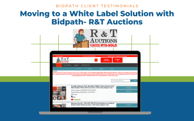 Moving to a White Label Solution with Bidpath- R&T Auctions